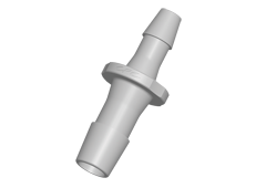HSR128 - Gerader Schlauchverbinder, reduzierend, 9,5 mm auf 6,4 mm, PP