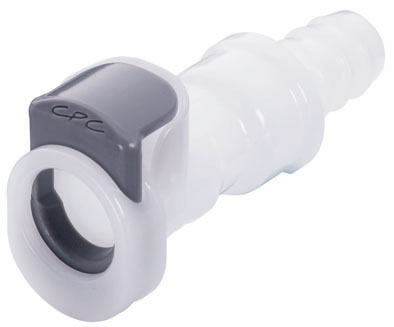 APC17006SH - Kupplung Acetal mit Schlauchtülle 9,5 mm ohne Absperrung