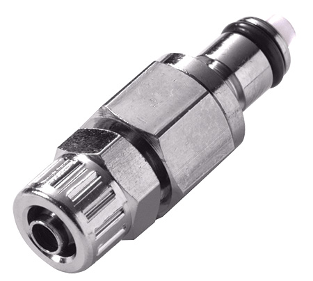 MCD2004 - Stecker MS-VC mit Klemmverschraubung 6,4 x 4,3 mm mit Absperrung