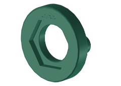 PMRL35 - Green Nylon Luer Color Coded Ring