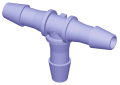 HT591 - T-Schlauchverbinder 4,0 mm, Polycarb